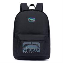 Mochila Ecko Grande Masculina Escolar Notebook Casual Cor Mochila Ecko Preta Desenho Do Tecido Estampa Ecko