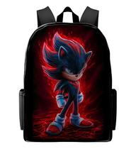 Mochila Elegante Unissex Sonic Volta As Aulas Escolar Infantil Mochila Elegante Unissex Sonic Volta As Aulas Escolar Infantil