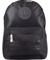 Mochila em poliester wilson preta/preta 65011007-bl