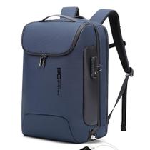 Mochila empresarial BANGE para laptop masculino de 17,3" com antifurto