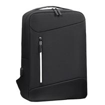 Mochila empresarial impermeável para laptop para homens preta de 16 polegadas