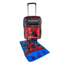 Mochila Escola Passeio Homem Aranha Infantil De Rodas Tam G Mochila Escola Passeio Homem Aranha Infantil De Rodas Tam G