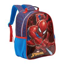 Mochila Escolar 14 Spider Man Blue Basic