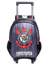 Mochila Escolar 2em1 Rodas e Costas Corinthians Original Mochila Escolar 2em1 Rodas e Costas Corinthians Original