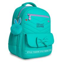 Mochila Escolar 3 em 1 Infantil Grande com Estojo Prático e Lancheira Alças acolchoadas