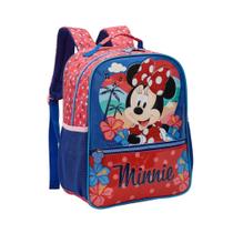 Mochila Escolar 35cm Minnie Tropical