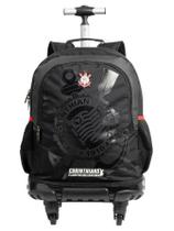 Mochila Escolar 4 Rodas Alças Luxo Corinthians SCCP Original Mochila Escolar 4 Rodas Alças Luxo Corinthians SCCP Original