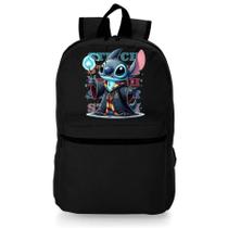 Mochila Escolar Academia Notebook Reforçada 2 Bolso Aulas