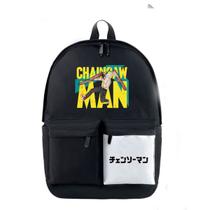 Mochila escolar Anime Chainsaws Mans para crianças