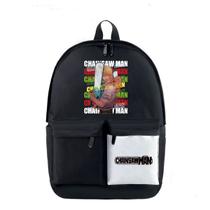 Mochila escolar Anime Chainsaws Mans para crianças