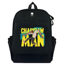 Mochila escolar Anime Chainsaws Mans para crianças