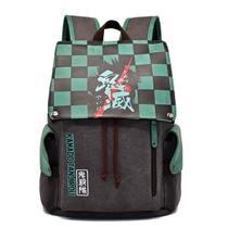 Mochila escolar Anime Demons Slayers Kam para crianças