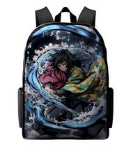 Mochila Escolar Anime Hashira Giyu Tomioka Meninos Meninas Volta As Aulas Bolsa Mochila Escolar Anime Hashira Giyu Tomioka Meninos Meninas Volta As Aulas Bolsa