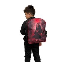 Mochila Escolar Anime Itachi Naruto Meninos Alças Reforçadas