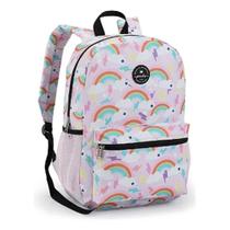 Mochila Escolar Arco Iris Sorvete Colorida 15l Seanite Cor:Arco Iris Mochila Escolar Arco Iris Sorvete Colorida 15l Seanite Cor:Arco Iris