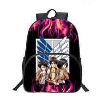 Mochila escolar Attack on Titan Anime Children 30x16x40cm