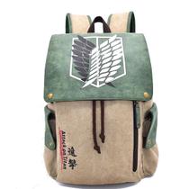 Mochila escolar Attack on Titan Anime para crianças