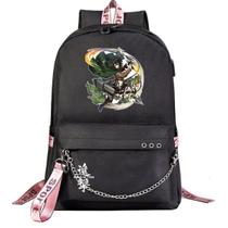 Mochila escolar Attacks Ons Titans para crianças
