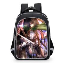 Mochila escolar Attacks Ons Titans para crianças