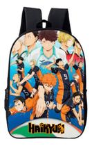 Mochila Escolar Avulsa Estampa Haiyu Simples para Faculdade Mochila Escolar Avulsa Estampa Haiyu Simples para Faculdade