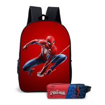 Mochila Escolar Avulsa Infantil do Homem-Aranha Menino