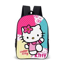 Mochila Escolar Avulsa Infantil para Meninas - Kitty, Estilo e Conforto para a Volta às Aulas