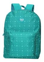 Mochila Escolar Azul Rabisk Lua Estrelas Feminina Juvenil