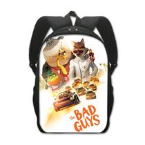 Mochila escolar Bad Guys Anime para crianças