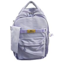 Mochila Escolar Bak Pak Roxo BP24M30