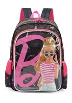 Mochila Escolar Barbie com Led brilha de Costas Luxcel