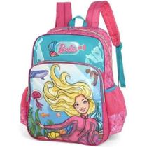 Mochila Escolar Barbie Grande 2 Bolsos - Is35881bb-az Mochila Escolar Barbie Grande 2 Bolsos - Is35881bb-az