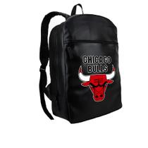 Mochila Escolar Basquete Bulls Grande Infantil Alças Reforçadas Volta as Aulas Chicago - Storo Shoes