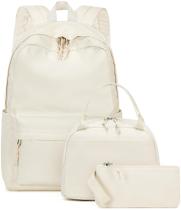 Mochila escolar Bluboon Bookbags para adolescentes e meninas com lancheira Mochila escolar Bluboon Bookbags para adolescentes e meninas com lancheira