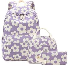 Mochila Escolar Bluboon para Adolescentes, Niñas y Niños con Lonchera