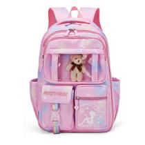 Mochila Escolar Bolsa Costas Passeio Infantil Juvenil Divisórias Estojo Embutido Grande Capacidade