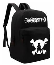 Mochila Escolar Bolsa One Piece Caveira Brook Luffy Anime Mochila Escolar Bolsa One Piece Caveira Brook Luffy Anime