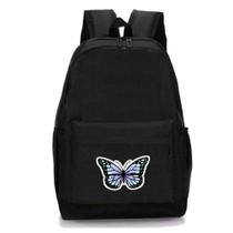 Mochila Escolar Borboleta Minimalista Bolsa Volta As Aulas