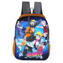 Mochila Escolar Boruto De Costas Naruto Next Generations Ninja Laranja