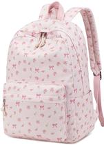 Mochila escolar BTOOP Corduroy para adolescentes, laptop de 17 polegadas, rosa