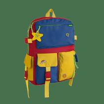 Mochila Escolar C/ Chaveiro Estrela - Leo E Leo