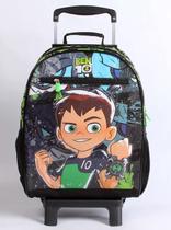 Mochila escolar c/ rodinhas ben 10 dermiwil Mochila escolar c/ rodinhas ben 10 dermiwil