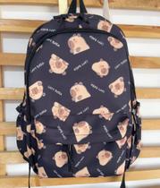 Mochila Escolar Capivara Capybara - Estilo Moderno