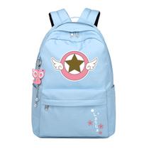 Mochila escolar Cards Captors Sakura Anime para crianças