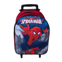Mochila Escolar Carrinho Homem Aranha Vermelha Mochila Escolar Carrinho Homem Aranha Vermelha