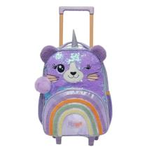 Mochila escolar carrinho pack me sweet leopard - pacific Mochila escolar carrinho pack me sweet leopard - pacific