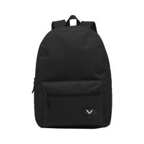 Mochila Escolar Clássica Juvenil Bolso Frontal Preta Moderna Fundamental Médio Faculdade Unissex Mochila Escolar Clássica Juvenil Bolso Frontal Preta Moderna Fundamental Médio Faculdade Unissex