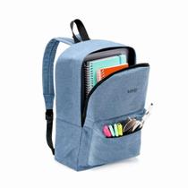 Mochila Escolar Colors Azul Keep BO434 - Multilaser