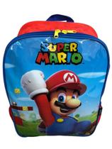 Mochila Escolar Com Alça De Costas Super Mario Bros Nintendo - Luxcel