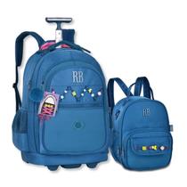 Mochila Escolar Com Lancheira Rebecca Bonbon Com Cadarços