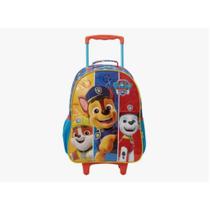 Mochila Escolar Com Rodas Patrulha Canina Xeryus Filhotes 13440